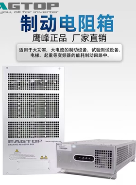 EAGTOP正品上海鹰峰制动负载放电电阻箱 BRU2.4KW-20KW非标可定制