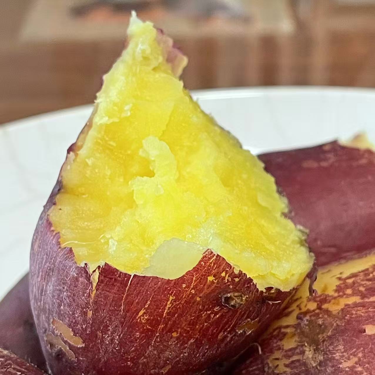 甜度高，无筋无丝，蜂蜜薯