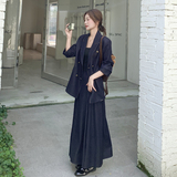 休闲气质西装半身裙套装女春秋2025新款松弛感清纯系两件套巨好看，女装套装/套裙，浙宝183
