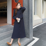 新款183-6802P145K218假两件衬衫连衣裙，女装风衣，浙宝183