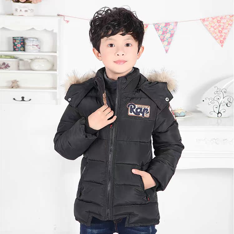 Manteau pour garcon en mélange - Ref 2164505 Image 4