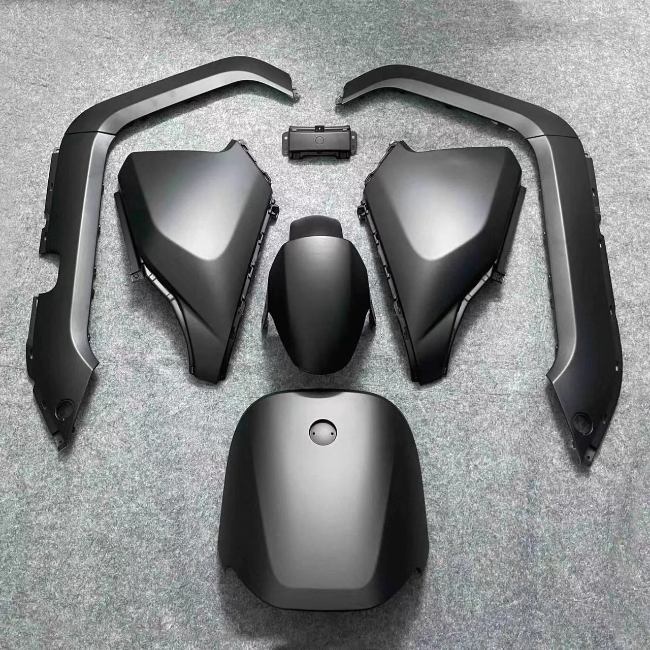 适用九号电动车N70C/N80C/N85/N90/N90C/系列烤漆件 改装烤漆外壳