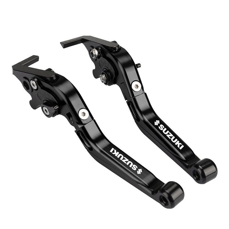 适用适用铃木UU125UY125小海豚改装刹车手把调节拉杆可折叠牛角手