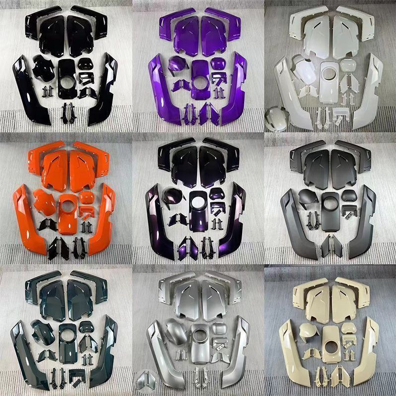 适用小牛电动车壳GHI适用于小牛N1/NQI/N1S新款机甲宽体风道改装