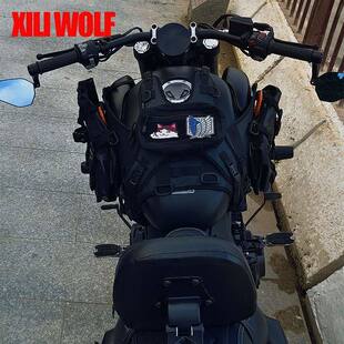 适用无极cu250油箱马甲摩托车油箱包闪300奔达250金吉拉300巡航便