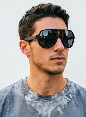 TR90男士偏光飞行员蛤蟆镜