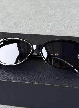 纪梵世女士偏光太阳镜黑色墨镜女款小框型女款防晒眼镜高清黑色