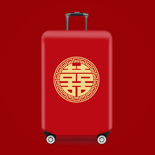 红色喜庆，3D立体，防水耐磨