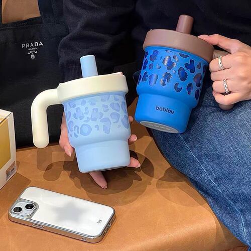 bablov儿童吸管保温杯男女学生杯