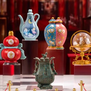 宫中宝贝故宫猫珍宝奇遇记潮玩盲盒摆件送同学毕业生日礼物博物馆