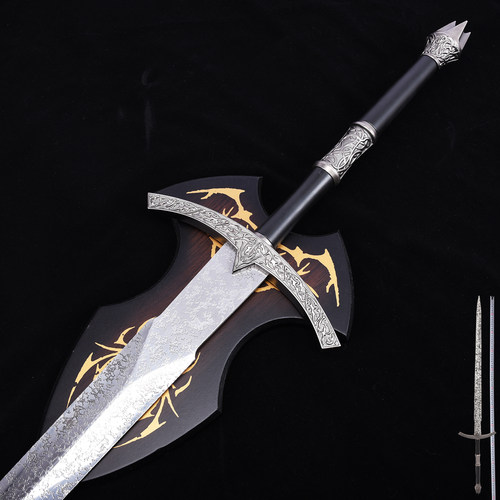金属指环王魔戒安格玛巫王剑