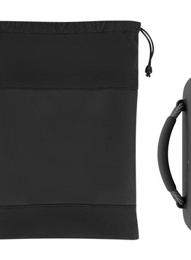 Geekria极客悦耳适用Bose Soundlink Max音响束口绒布皮革收纳袋