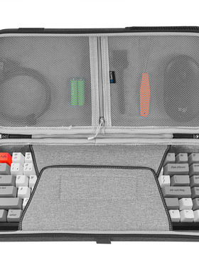 Geekria极客悦耳适用于ROG夜魔EX 雨75RT84键键盘收纳包防水便携