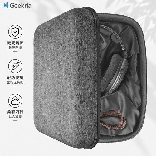 Geekria适用森海HD820大号收纳包