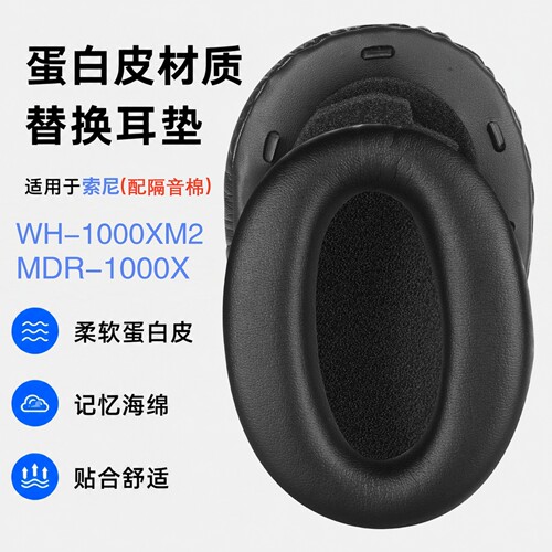 Geekria适用索尼WH-1000XM2耳垫