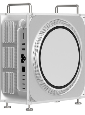 Geekria极客悦耳适用于Apple Mac Studio磨砂亚克力立式散热机箱
