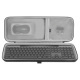 Geekria极客悦耳适用Logitech 硬壳旅行替换包 K980 Slim Solar