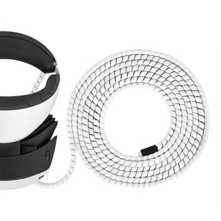 Geekri极客悦耳适用PSVR2防磨损防宠物磨牙螺旋线束保护套5米