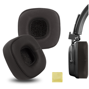 Major 黑色款 4头戴式 蛋白皮 耳机套 耳机棉 Geekria耳机海绵套适用马歇尔Marshall
