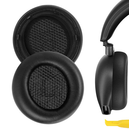 Geekria耳机海绵套适用Alienware 外星人AW920H头戴式电竞游戏耳机棉蛋白皮黑色款耳机套