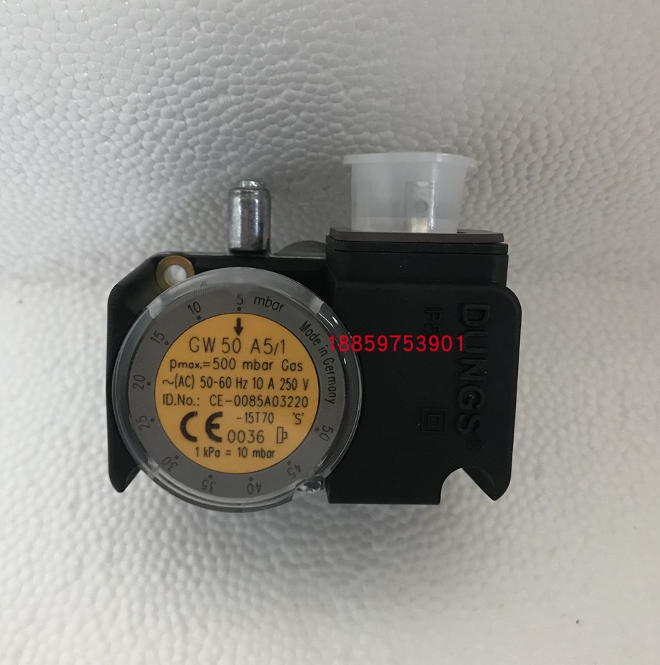 GW50A5/1压力开关 冬斯DUNGS燃气开关 GW3/10/150/500A5/1开关