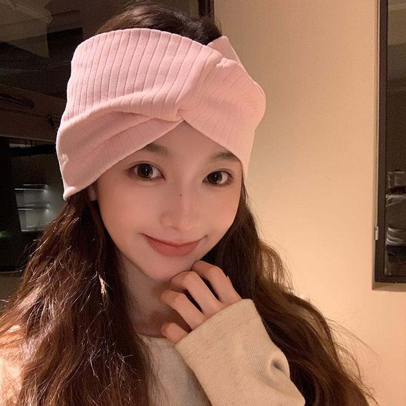 可爱孕妇月子头巾发带秋冬款产妇防风护额头帽子产后坐月子必用品