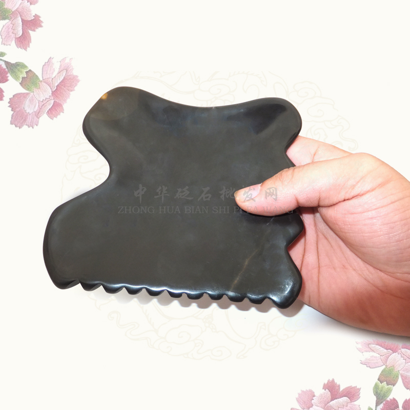 正宗泗滨玄黄砭石体雕板雕塑板多功能砭石刮痧板健美磁疗按摩板