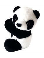 Climbing tree red panda pendant decoration, hugging doll simulation clip, bamboo lucky bamboo decorative doll toy pendant thumbnail 5