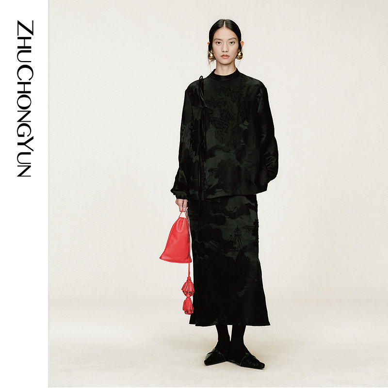 【6A级桑蚕丝】 ZHUCHONGYUN2026春新款钉珠衬衫吊带连衣裙套装,女装/女士精品,衬衫,淘宝优惠券,粉丝福利购,淘宝优惠卷