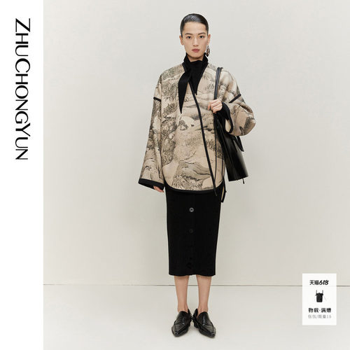 zhuchongyun2022春时尚短外套