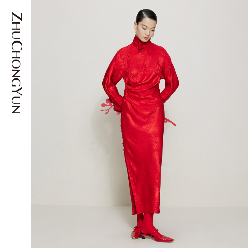 暗纹提花，丝润质感