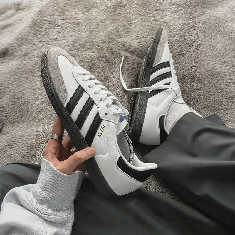 高端轻奢复古德训鞋男鞋女2026新款平底休闲板鞋情侣运动阿甘鞋潮,流行男鞋,休闲板鞋,淘宝优惠券,粉丝福利购,淘宝优惠卷