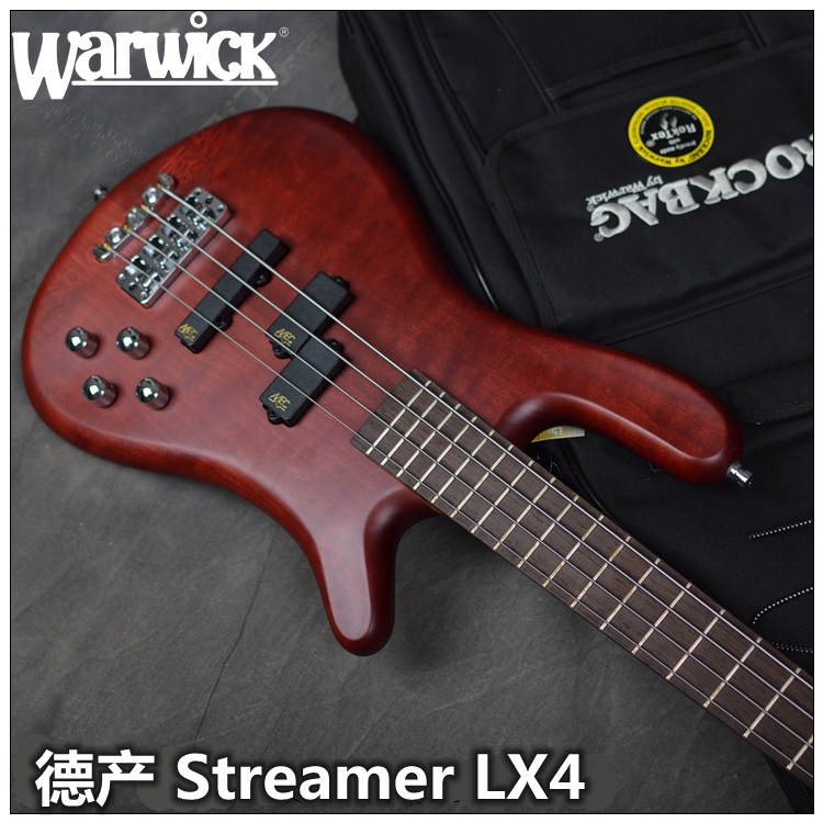 Warwick流光溢彩贝斯Bass PRO系列 Streamer LX 4 正品行货 乐器/吉他/钢琴/配件 贝司-电贝司 原图主图