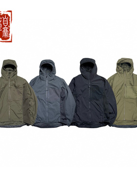 章自豪Arcteryx始祖鸟 Leaf Atom Hoody LT Gen2.1军鸟保暖薄棉服