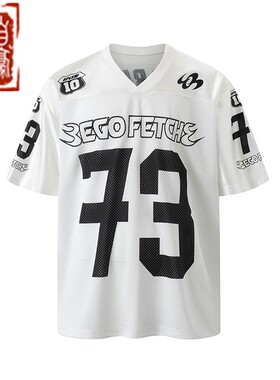 DPLS × EGO FETCH香港Complexcon谢帝同款联名网眼球衣短袖T恤