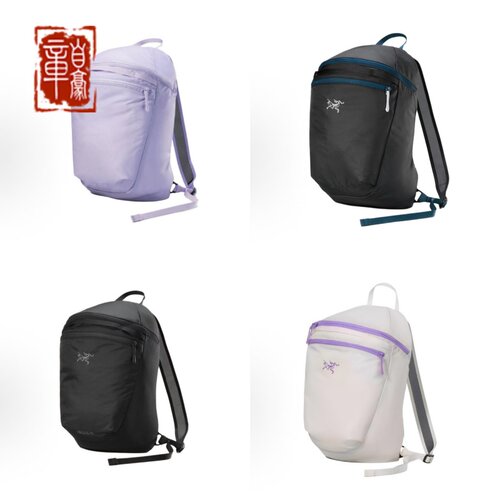 Arcteryx始祖鸟 HELIAD 15L刺绣徽标多功能 尼龙双肩包背包户外包