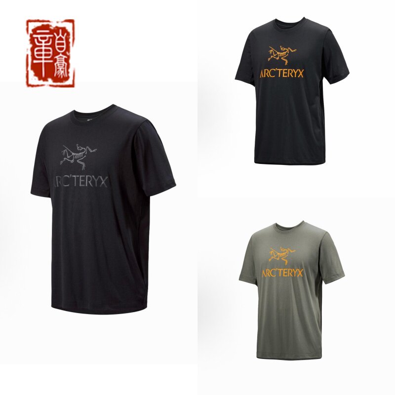 现货正品Arcteryx始祖鸟Arc'word Logo字母大印花圆领短袖T恤男款