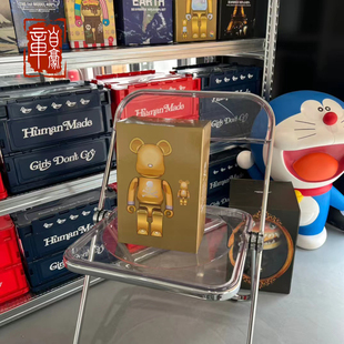 章自豪 Bearbrick MMJ Mastermind Japan Gold 100%+400%暴力熊