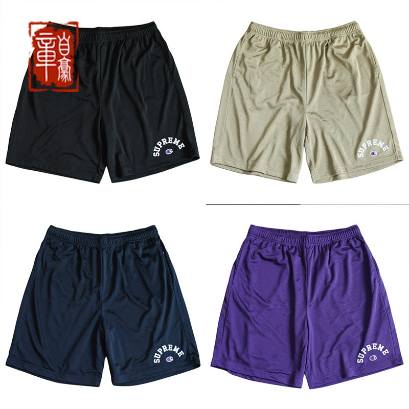 章自豪现货SS24 SUPREME Champion Mesh Short网眼速干篮球短裤男
