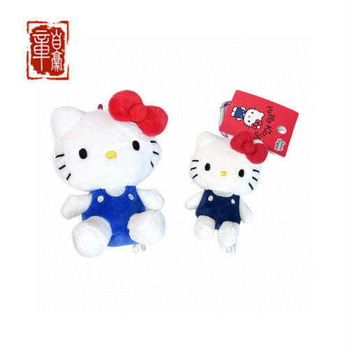 sanrio三丽鸥 挂件智秀Jisoo同款 hello kitty 爱心扣娃娃包挂件