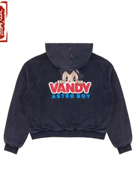 【章自豪】Vandythepink x ASTRO BOY阿童木联名双面卫衣拉链帽衫