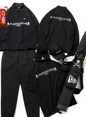 Mastermind WORLD x NEW ERA高尔夫MMJ骷髅短袖长袖T恤POLO衫帽子