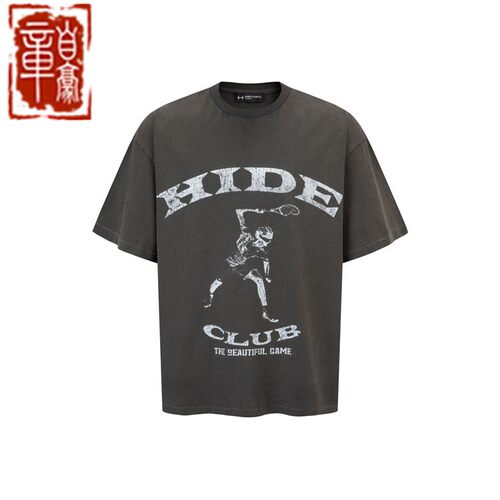 Hideinhills网球印花短袖T恤