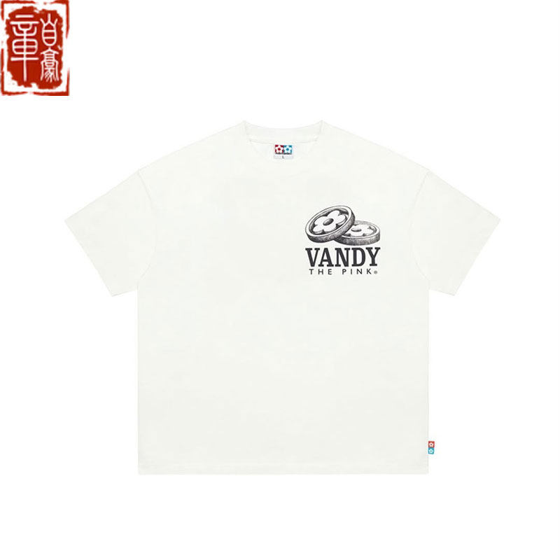 vandythepink 2025SS大力猩猩短袖T恤大印花图案logo夏季宽松圆领
