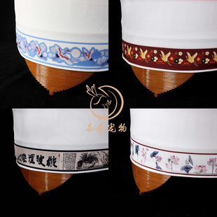 鸣中雀压花底双层丝滑款笼布 笼衣 广式鸟笼衣 清远笼 广笼布