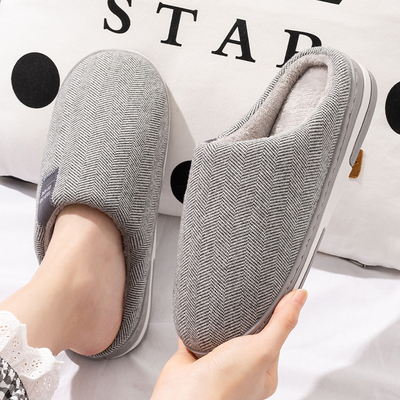【大码棉拖鞋加绒保暖棉鞋子】