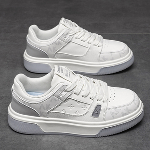 48宽楦潮流小白鞋 春季 47透气休闲运动鞋 46加宽加肥板鞋 特大码 男鞋