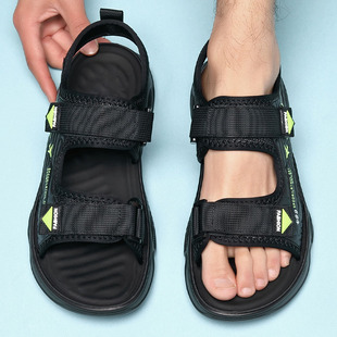 45男士 2026夏季 男新款 48大码 男鞋 防滑46露趾休闲凉拖鞋 凉鞋 沙滩鞋