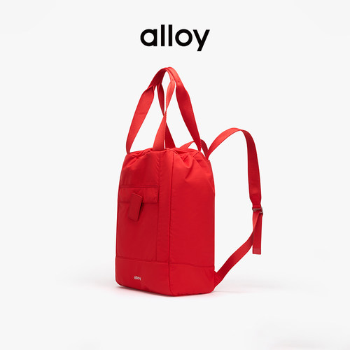 alloy休闲时尚托特尼龙背包