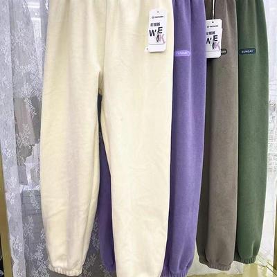 撤柜孤品捡漏清仓星期裤加厚保暖居家裤女保暖可外穿时尚休闲裤女
